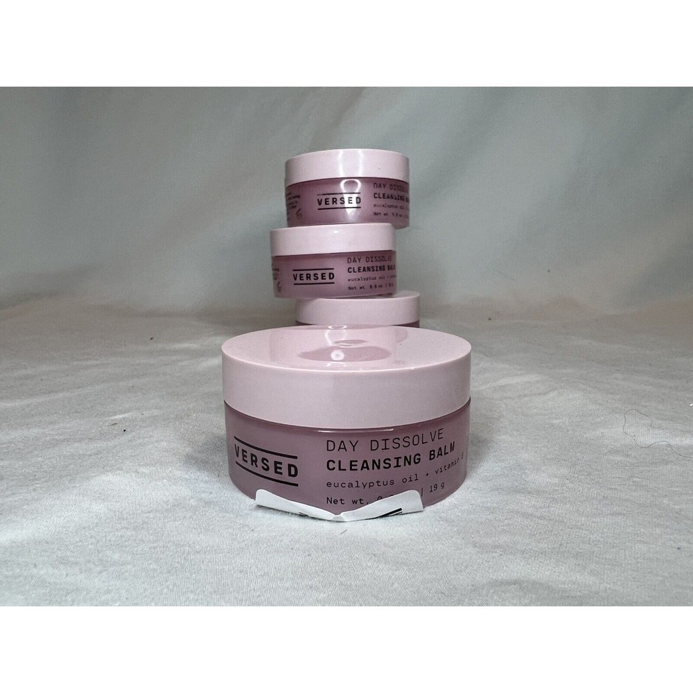 Versed Daily Cleansing Balm 4 pack .6 oz